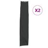 vidaXL Capas para guarda-sol de jardim 2 pcs 136x25/23,5cm oxford 420D
