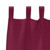 vidaXL Cortinas Blackout com Argolas 2 pcs Vinho Vermelho 225 x 140 cm
