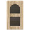 vidaXL Mesa-de-cabeceira Carvalho Sonoma 29,5 x 33,5 x 50 cm
