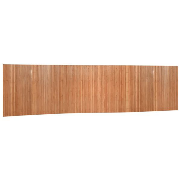 vidaXL Divis&oacute;ria largura 800 cm altura 165 cm bambu cor natural