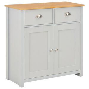 vidaXL Aparador 79x35x81 cm cinzento