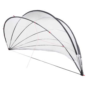 vidaXL C&uacute;pula de Piscina Manual Transparente 592 x 590 x 275 cm PVC