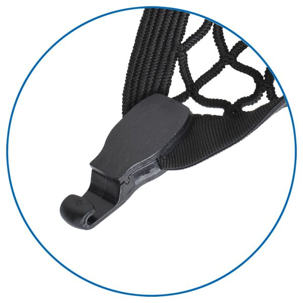 ProPlus Rede de bagagem dupla el&aacute;stica 80x60 cm