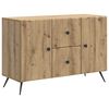 vidaXL Buffet Carvalho Arttisan 89 x 34,5 x 60 cm Derivados de Madeira