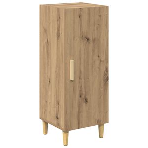 vidaXL Buffet Carvalho Artesanal 34,5 x 34 x 90 cm