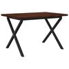 vidaXL Mesa de Jantar Quadrada 120 x 80 x 75 cm