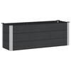vidaXL Canteiro de jardim elevado Preto 150 x 50 x 54 cm