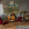 WallArt Papel de parede circular "In the Jungle" 190 cm