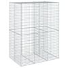 vidaXL Cesto gabi&atilde;o com cobertura 150x100x200 cm ferro galvanizado