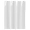 vidaXL Cortinas Blackout com Argolas 2 pcs Branco Puro 140 x 140 cm