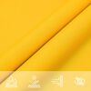 vidaXL Para-sol estilo vela tecido oxford retangular 5x7 m amarelo