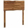 vidaXL Cabeceira de borda viva ROSTOCK Natural 90 cm