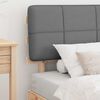 vidaXL Estrutura de Cama com Cabeceira Estofada Cinzento-claro