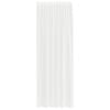 vidaXL Cortina de Renda Branco 280 x 150 cm Poli&eacute;ster