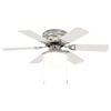 vidaXL Ventilador de teto com luz &Oslash; 82 cm Branco