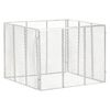 vidaXL Compostor de jardim 100x100x77 cm ferro galvanizado