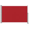 vidaXL Toldo lateral retr&aacute;til para p&aacute;tio 160x300 cm vermelho