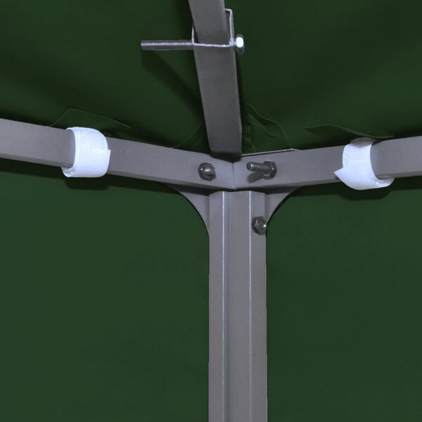 vidaXL Cobertura de substitui&ccedil;&atilde;o p/ gazebo 310 g/m&sup2; verde 3x3 m