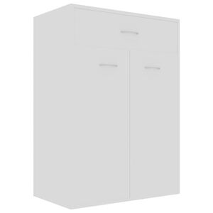 vidaXL Arm&aacute;rio para sapatos 60x35x84 cm derivados de madeira branco