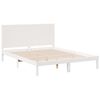 vidaXL Cama extra longa sem colch&atilde;o 160x220 cm madeira maci&ccedil;a