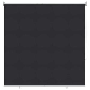 vidaXL Cortina de rolo com prote&ccedil;&atilde;o UV Antracite 140 x 140 cm