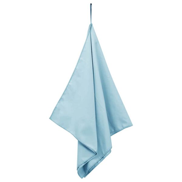 vidaXL Toalhas Esportivas 2 pcs Azul 100 x 50 cm Poli&eacute;ster e poliamida