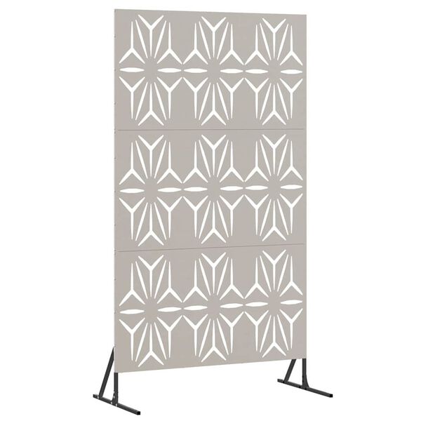 vidaXL Protetor de Privacidade Cinzeto 100 x 50 x 180 cm