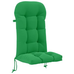 vidaXL Almofada para Espregui&ccedil;adeira Solar PUTTEN 100% Poli&eacute;ster Verde