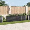 vidaXL Canteiro jardim elevado 320x40x77 cm aço galvanizado antracite