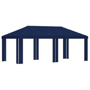 vidaXL Capa de Gazebo 6 x 3 m Azul Poli&eacute;ster 190