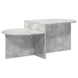 vidaXL Mesa de centro Cinzento Cimento 100 x 50 x 40 cm
