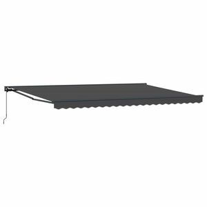 vidaXL Estrutura de Toldo Antracite 500 &times; 300 cm