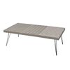 vidaXL Mesa de centro 120x60x38 cm cinzento