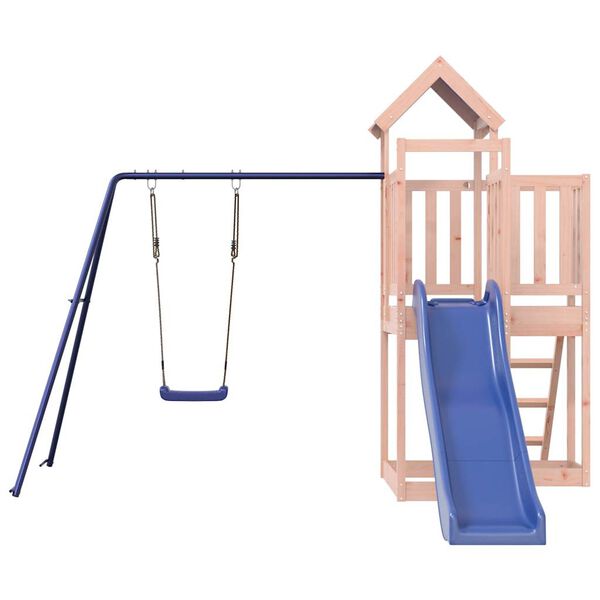 vidaXL Conjunto de brincar para exterior madeira de douglas maci&ccedil;a