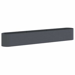 vidaXL Cama de Jardim Elevada Antracite 280 x 40 x 40 cm