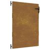 vidaXL Port&atilde;o de jardim 85x125 cm a&ccedil;o corten