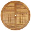 vidaXL Mesa de jardim dobrável 120 cm madeira de acácia maciça