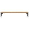 vidaXL Suporte para Monitor Carvalho Artesanal 85 x 23 x 15,5 cm