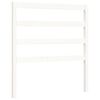 vidaXL Cama sem colchão 90x190 cm madeira de pinho maciça branco
