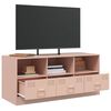 vidaXL M&oacute;vel de TV 99x39x44 a&ccedil;o rosa