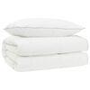 vidaXL Conjunto de Edred&atilde;o 90% Penas de Ganso FULDA 2 unid. 310 GSM