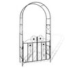 vidaXL Arco de Jardim para Porta