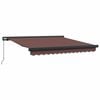 vidaXL Toldo retr&aacute;til manual 300x250 cm castanho