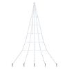 vidaXL &Aacute;rvore de Natal LED com Estacas para o Solo Branco frio 306 cm