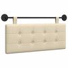 vidaXL Cabeceira Suspensa Montado na parede tecido