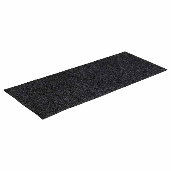 vidaXL Tapetes de escada autoadesivos 30 pe&ccedil;as 60x25 cm cinza retangulares