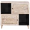 vidaXL Buffet Branco 33,5 x 80 x 75 cm