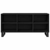vidaXL Gabinete para TV 103,5 x 30 x 50 cm Carvalho Preto