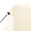 vidaXL Tenda de Festa Creme 200 x 200 x 315 cm Tecido Oxford