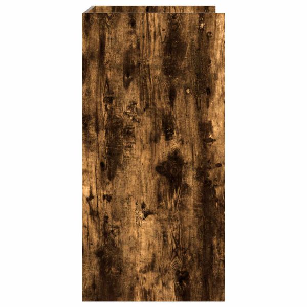 vidaXL Arm&aacute;rio para M&aacute;quina de Lavar Carvalho Defumado